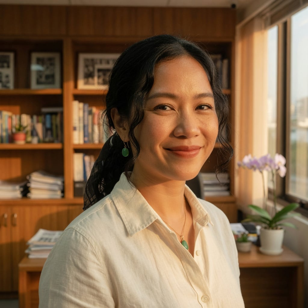 Portrait of Mai Suthitorn, Senior Editor, SE Asia & Middle East