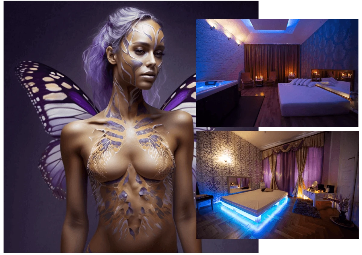 Butterfly massage - Erotic massage in Prague