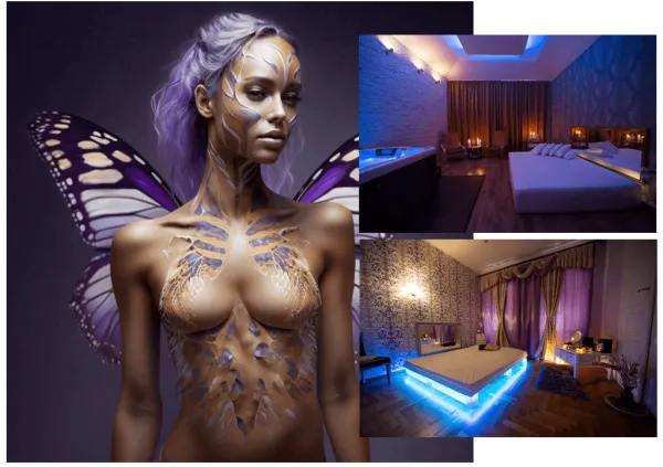 Butterfly massage - Erotic massage in Prague