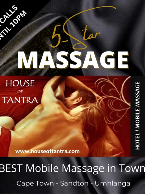 House of Tantra Sensual Massage Cape Town, erotic massage listing in Cape Town