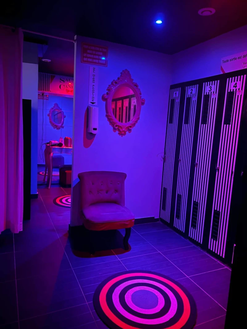 Sauna Le candy ambiance