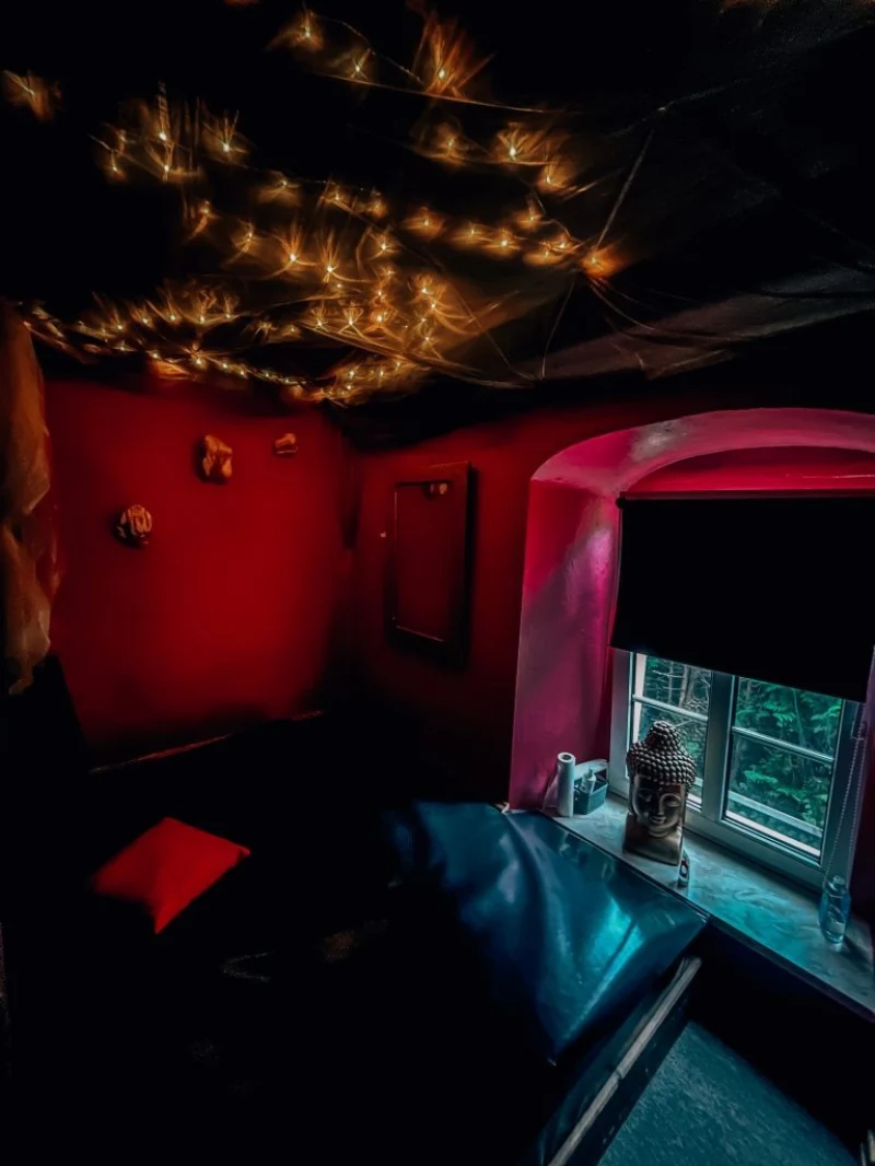 Swinger club Paradise sauna ambiance