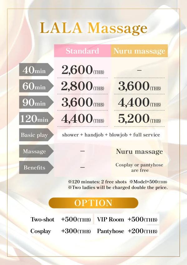 Gallery image - LALA　massage