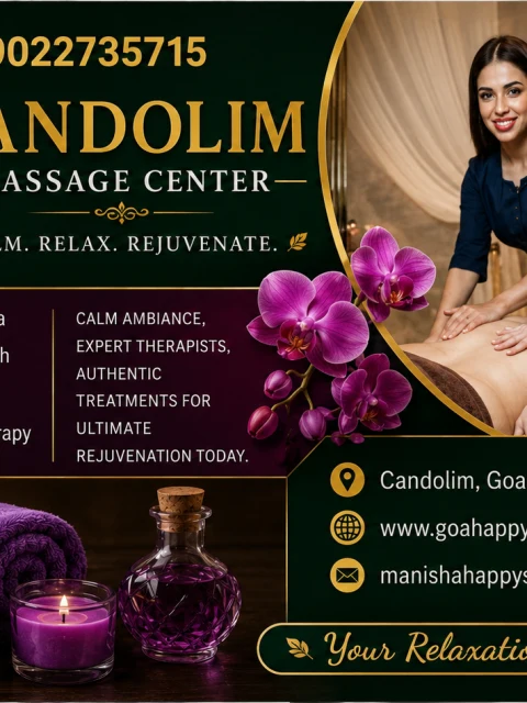 Canolim Massage Center, anúncio de massagem nu em Goa