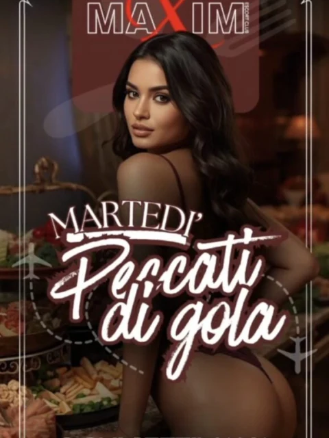 Maxim Club Chiasso, gentlemen's club-annonse i Palermo