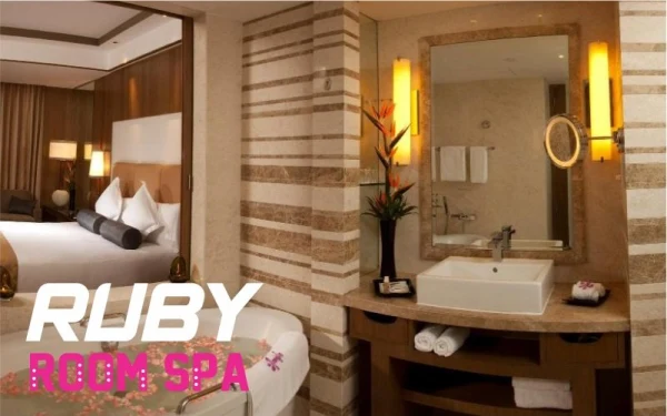 Ruby Room Spa inredning