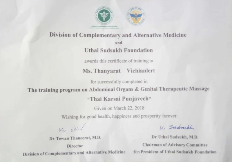 Inside Thanya Health Massage