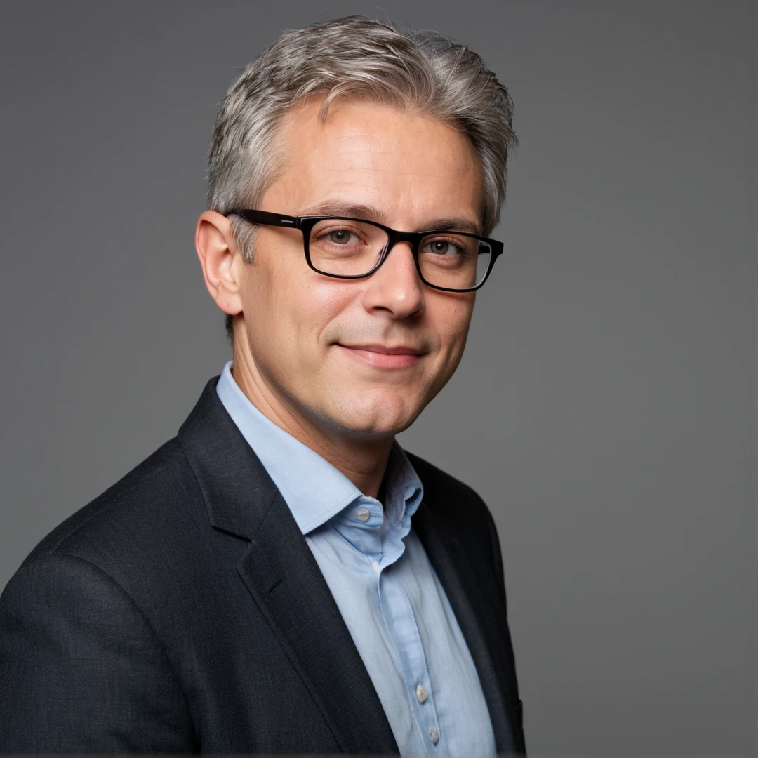Portrait of Daniel Vos, Editor-in-Chief