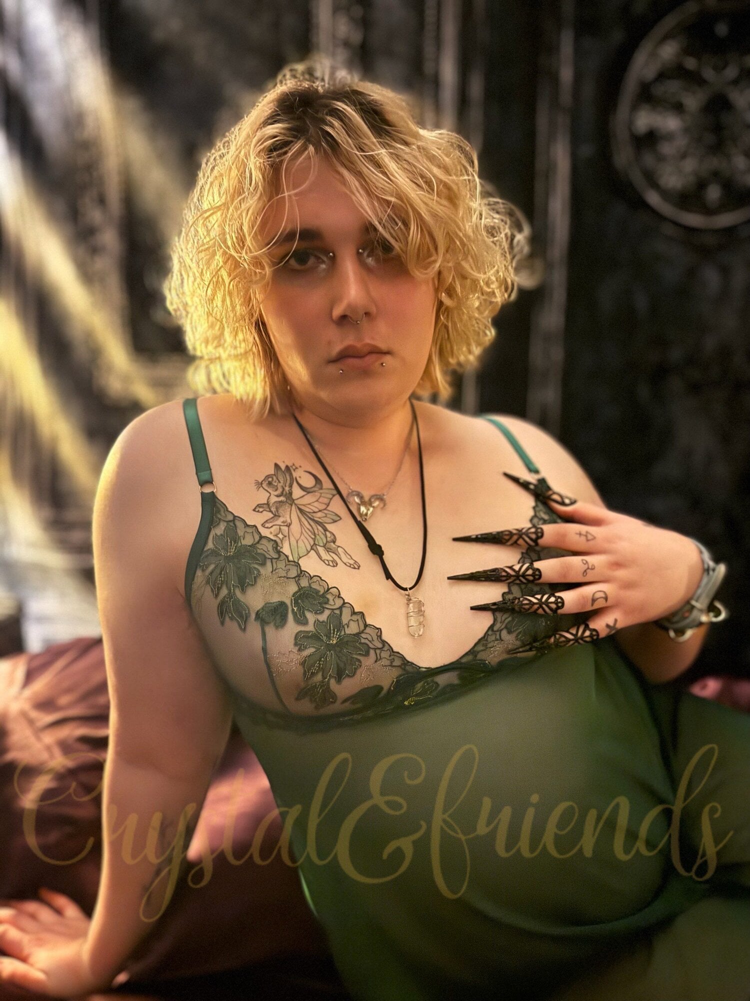 Erotic massage photo — Crystal & Friends