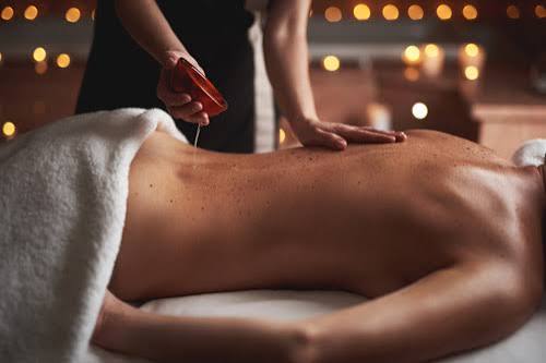 Erotic massage GIF — Body-to-body massage available