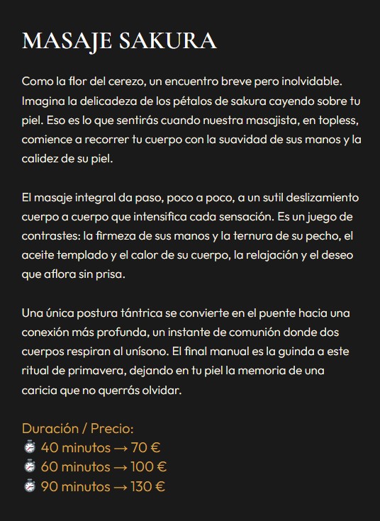 Erotic massage photo — Alicante Shaya Massage | Masaje Erótico Alicante