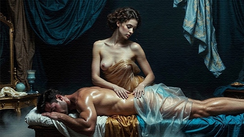 Erotic massage GIF — Spa Sensuel