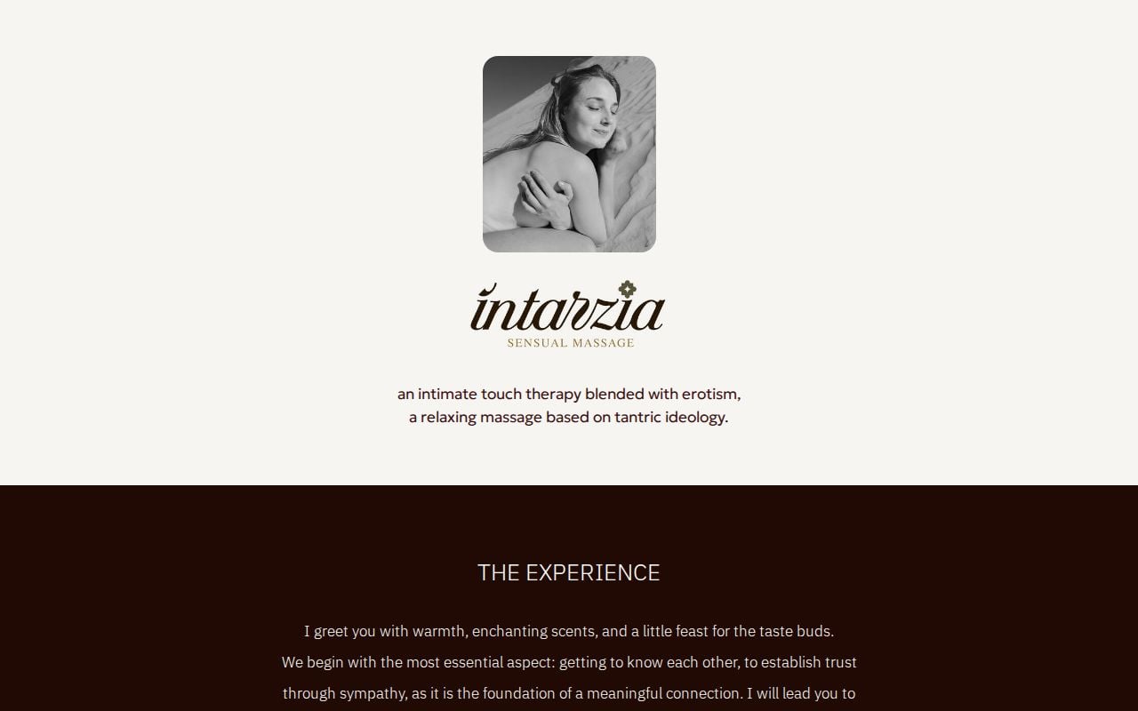 Intarzia Sensual Massage, Sensual Studio Budapest