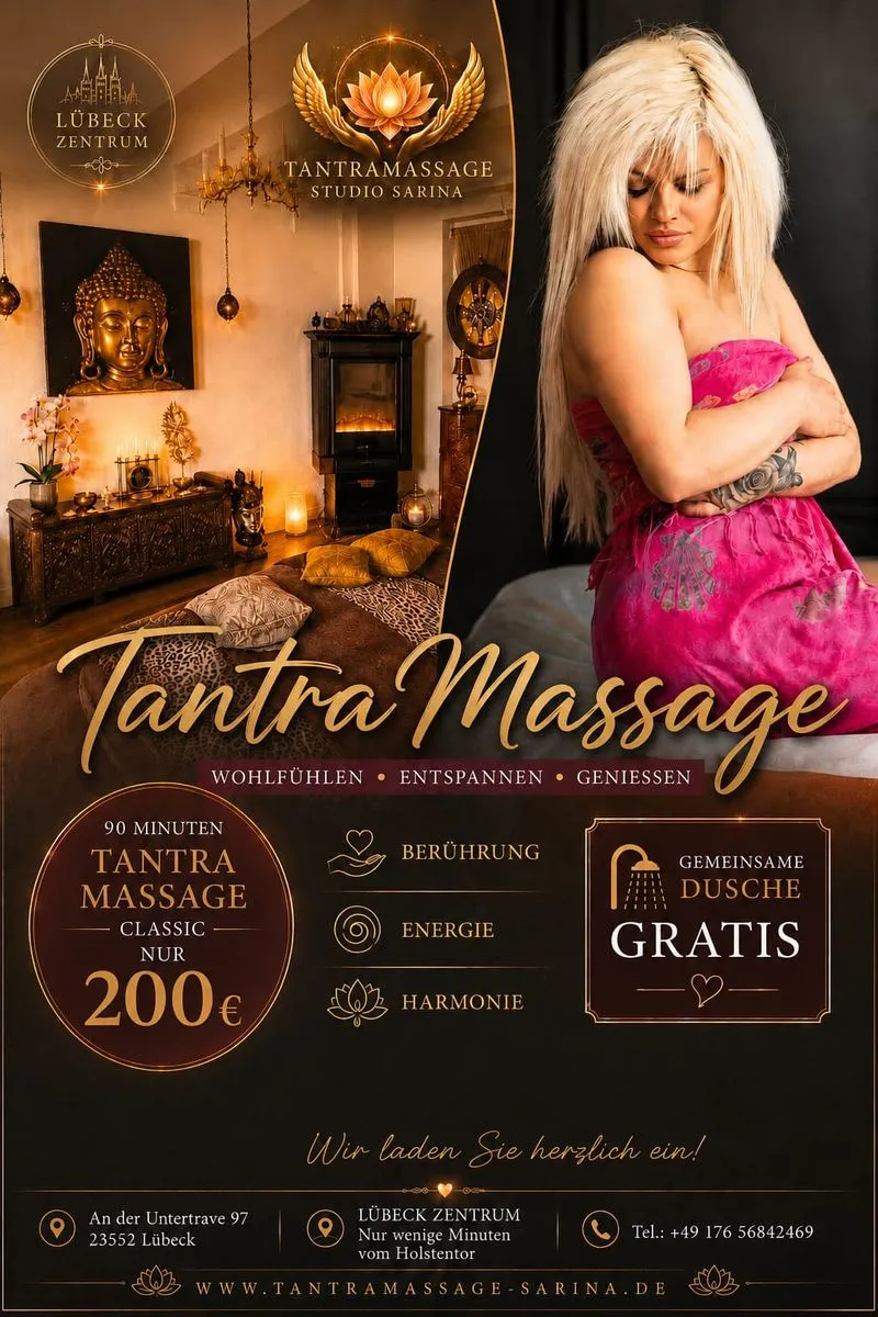 Tantric Massage Studio at Sarina — erotische Massage Hamburg