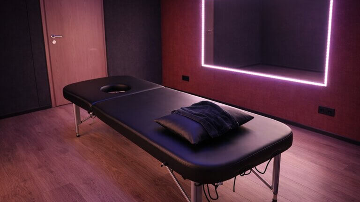 Milking Table Double Domina at Lindom Massage